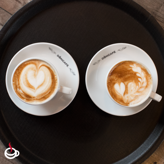 espresso kafa sa mlekom